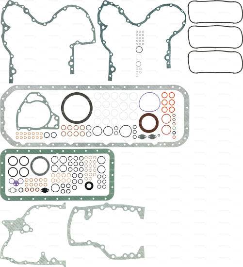 Bilde av GASKET SET, CRANK CASE VOLVO TRUCK