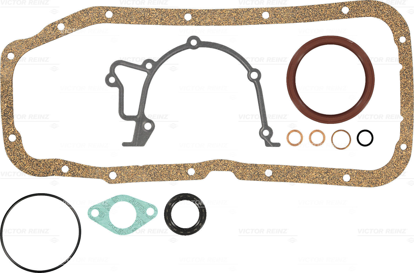 Cylmo Gasket set, crank case opel