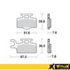Bilde av ProX Front Brake Pad KX65 '00-22 + RM65 '03-05