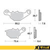 Bilde av ProX Rear Brake Pad RM85 '05-23