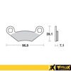 Bilde av ProX Rear Brake Pad Polaris 450/525 Outlaw '08-11