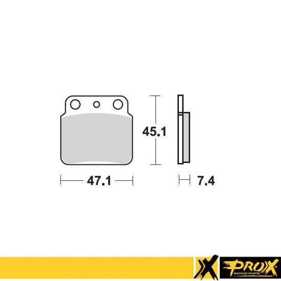 Bilde av ProX Rear Brake Pad LT-Z400 '03-18 + LT-R450 '06-11 + KFX400