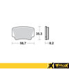 Bilde av ProX Rear Brake Pad KTM450/505/525SX-XC ATV '08-11