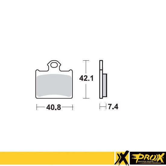 Bilde av ProX Rear Brake Pad KTM85SX '11-20 + Freeride 350 '12-17