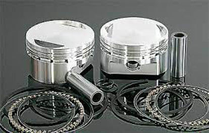 Bilde av Piston Kit HD 1999-14 TC88 2vp Dome 10.5:1 (AP)