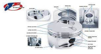 Bilde av JE-Pistons Kit H/D TWIN CAM/103" FSR '07-12  10.5:1