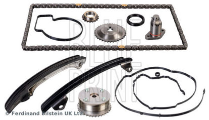 Bilde av Timing Chain Kit for camshaft, with guide rails and chain tensioner TOYOTA