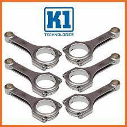 Bilde av K1 Conrod Set Of 6 Nissan RB25/RB26 H-Beam 121.50mm