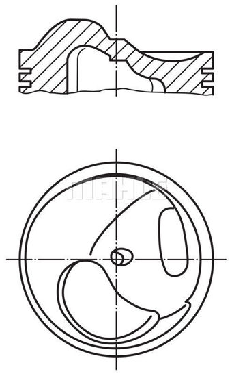 Bilde av Piston 87 Mercedes-Benz