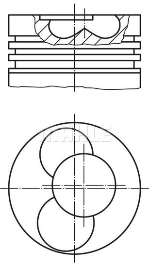 Bilde av Piston 79,510 Volkswagen