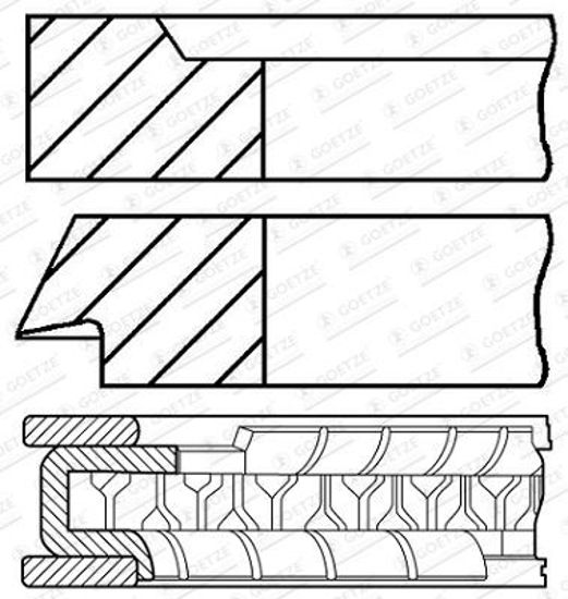 Bilde av SLEEVE ASSEMBLY RING SET