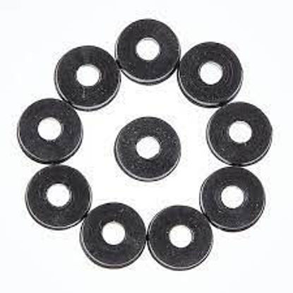 Bilde av 1/4 ID .550 OD black washer 10pk