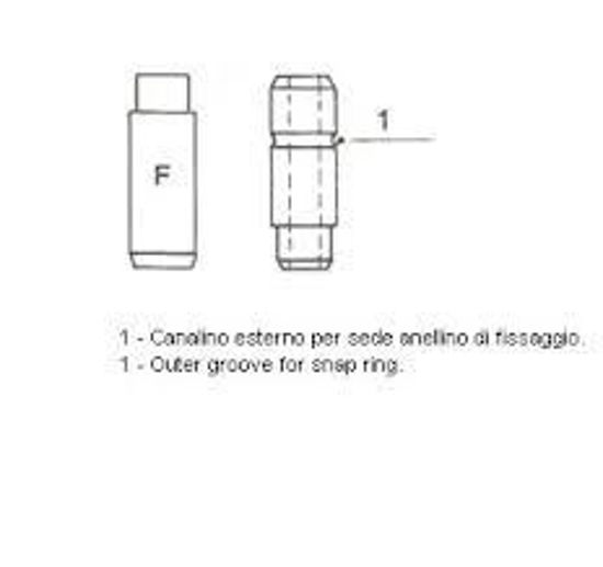 Bilde av VALVE GUIDE IN (6) PORSCHE