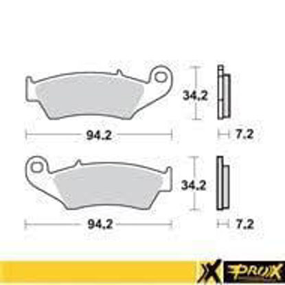 Bilde av ProX Front Brake Pad CRF250/450R '02-26 - BOX 10 pcs.