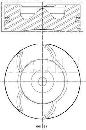 Bilde av FORINGSATS 127,00MM SCANIA DS11/DSC11 1990-1996