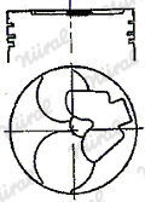 Bilde av STEMPEL STD TOYOTA LANDCRUISER 3,0 TD 1KZTE 1996- (OBS. FLERE TYPER)