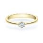 Enstens diamantring Diona gult gull med 0,16 ct TW-Si.Magic Moments - 18001016