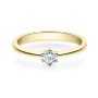 Enstens diamantring Diona  gult gull med 0,20 ct TW-Si.Magic Moments -18001020