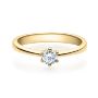 Enstens diamantring Diona 14 kt gult gull med 0,25 ct TW-Si.Magic Moments -18001025