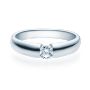 Enstens diamantring med 0,25 ct TW-Si i platina -18006025pt