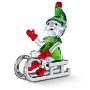 Swarovski figurer Santa’s Elf on Sleigh - 5533947