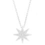 Swarovski smykke Fizzy Pendant, White, Rhodium Plated - 5230280