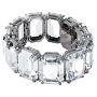 Swarovski armband Millenia bracelet Octagon cut crystals, hvit, Rhodium plated - 5599192