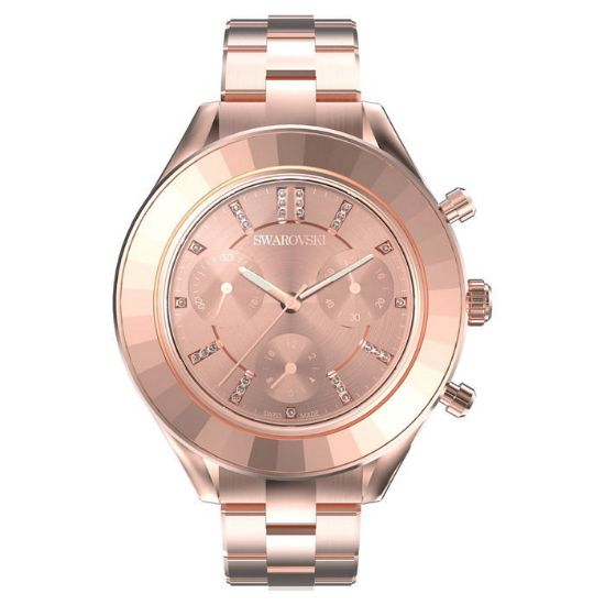 Swarovski klokke Octea Lux Sport watch Metal bracelet, Rose gold tone - 5610469