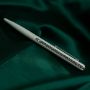Swarovski Crystal Shimmer ballpoint pen Green, Chrome plated - 5595671