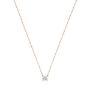 Swarovski smykke Attract necklace Square, White, Rose gold-tone plated - 5510698