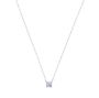 Swarovski smykke Attract necklace Square, White, Rhodium plated - 5510696