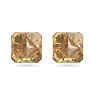 Swarovski øredobber Chroma, Pyramid cut crystals, gult - 5613680