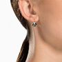 Swarovski øredobber Bella V Pierced Earrings, Gray, Rose-gold tone plated - 5299317	