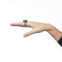 Swarovski ring Lucent Magnetic, green, gult - 5613551
