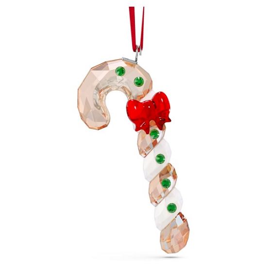 Swarovski figur Holiday Cheers Gingerbread Candy Cane Ornament - 5627609