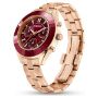 Swarovski klokke  Octea Lux Sport watch Metal bracelet, Red, Rose gold-tone finish - 5632475