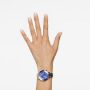 Swarovski klokke Octea Lux Sport watch Metal bracelet, Blue, Champagne gold-tone finish - 5632481