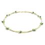 Swarovski collier Dellium necklace Bamboo, Green, Gold-tone plated - 5645367