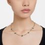 Swarovski collier Dellium necklace Bamboo, Green, Gold-tone plated - 5645367