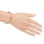 Armbånd i gult gull 14 karat, 19 cm, bredde 4 mm - ST06100102
