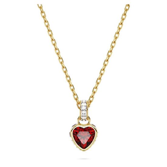 Swarovski smykke  Stilla Heart, gult - 5648750