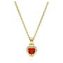 Swarovski smykke  Stilla Heart, gult - 5648750