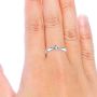 Diamantring forlovelsesring Evita 0,16 ct W-Si-50116