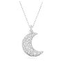 Swarovski smykke Luna Moon, hvitt - 5666181