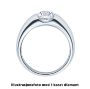 Diamantring forlovelsesring  0,20 ct i 14kt gull. Evnomia - 18005020