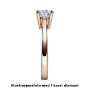 Diamantring forlovelsesring 0,30 ct i 14kt gull. Soria - 18010030