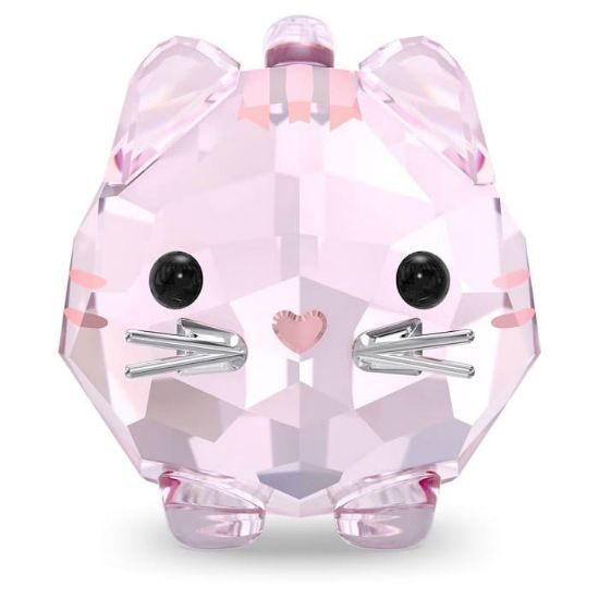 Swarovski figur Chubby Cats Pink Cat - 5658317