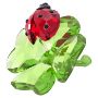Swarovski figurer Idyllia Ladybug and Clover - 5666852