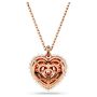 Swarovski smykke Hyperbola Heart, White, Rose gold-tone plated - 5680402