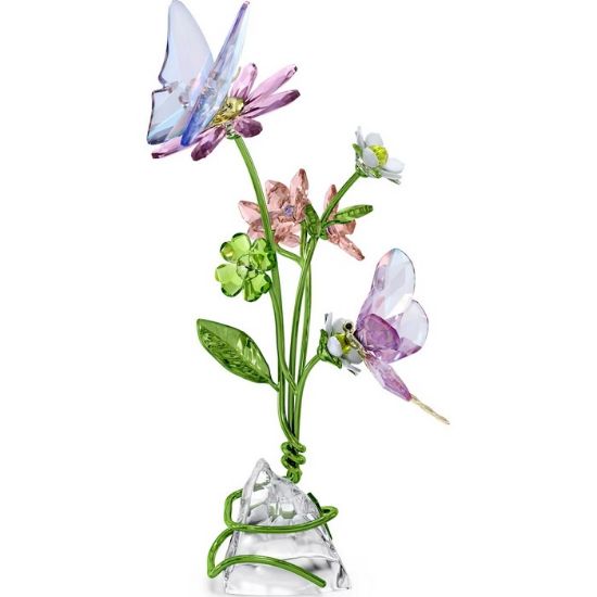 Swarovski figurerIdyllia Butterfly and Flowers - 5669353